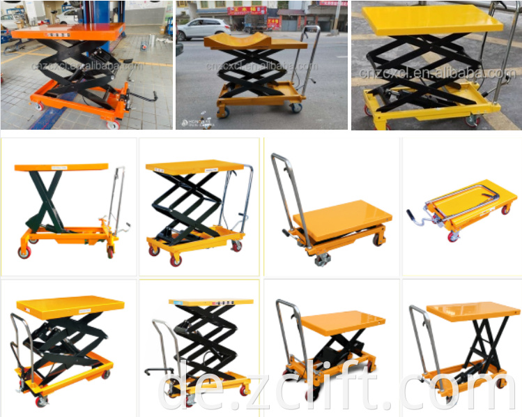 Mini Scissor Lift Table